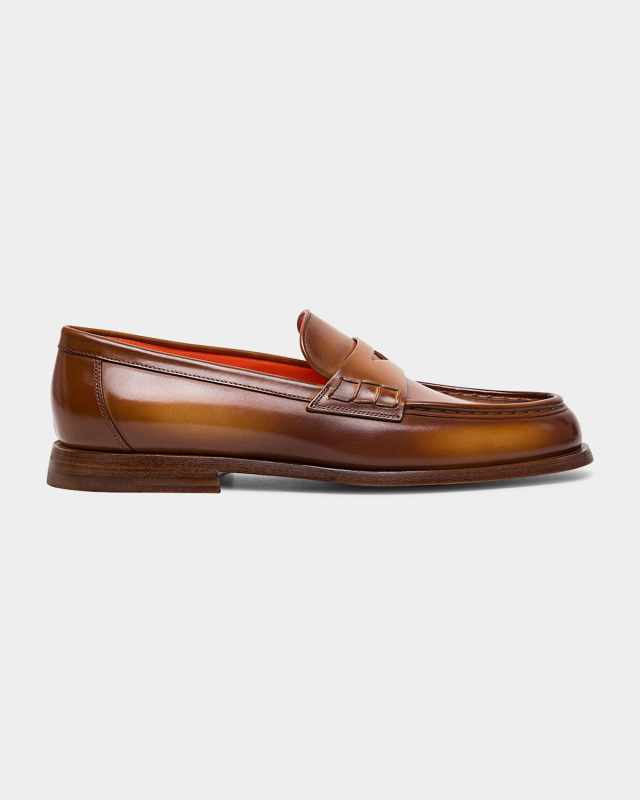 Airglow Classic Leather Penny Loafers
